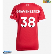 Liverpool Ryan Gravenberch #38 Hjemmedrakt Dame 2025-26 Kortermet